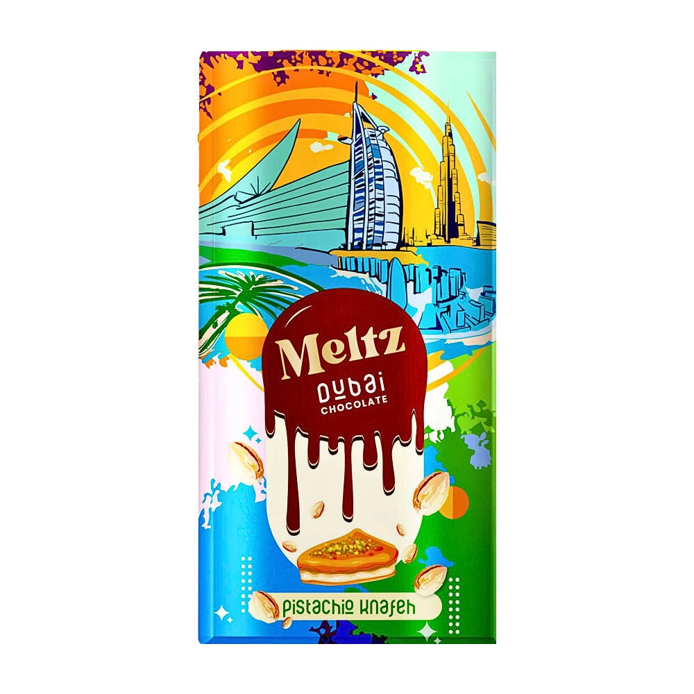 Meltz Original – Knafeh Pistacho Chocolate de Dubai - Made in Dubai