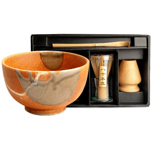 Set Kisoji – Cerámica Japonesa para Matcha 