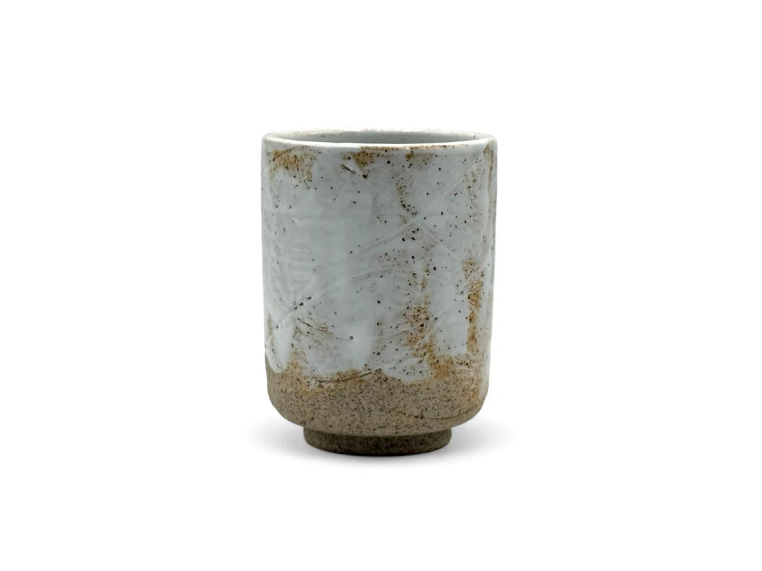 Yunomi Yuki Snow White Japanese Mug – Mino-yaki Ceramics 美濃焼