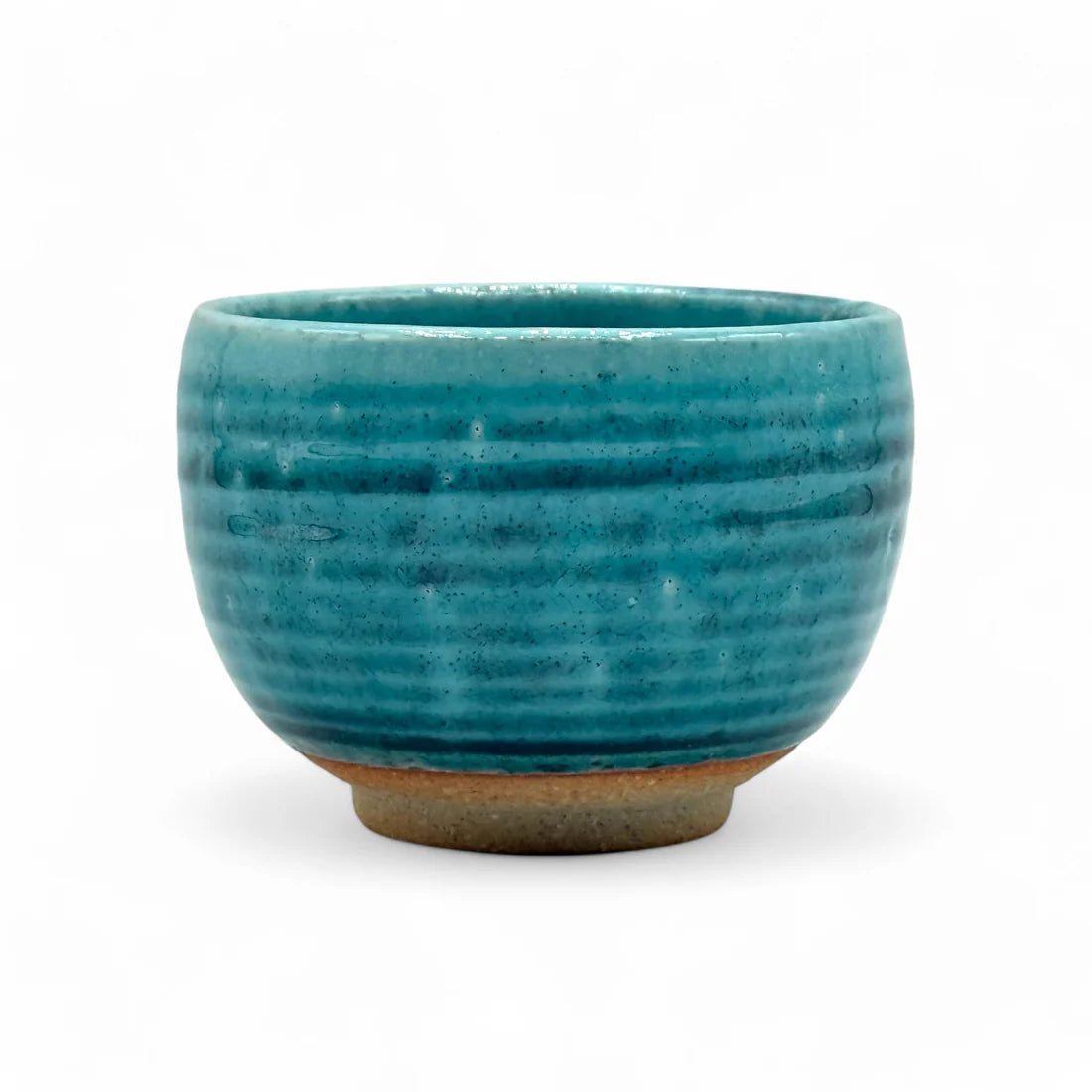 Japanese Ippuku Yunomi Blue Kohiki Mug – Mino-yaki Ceramic 美濃焼 | Handmade in Japan