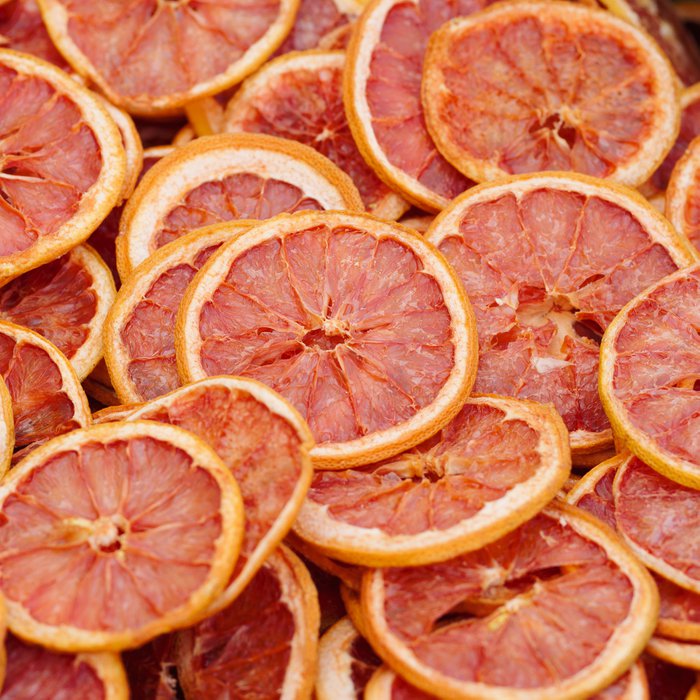 Rodajas de Pomelo Deshidratado – Té y Coctelería
